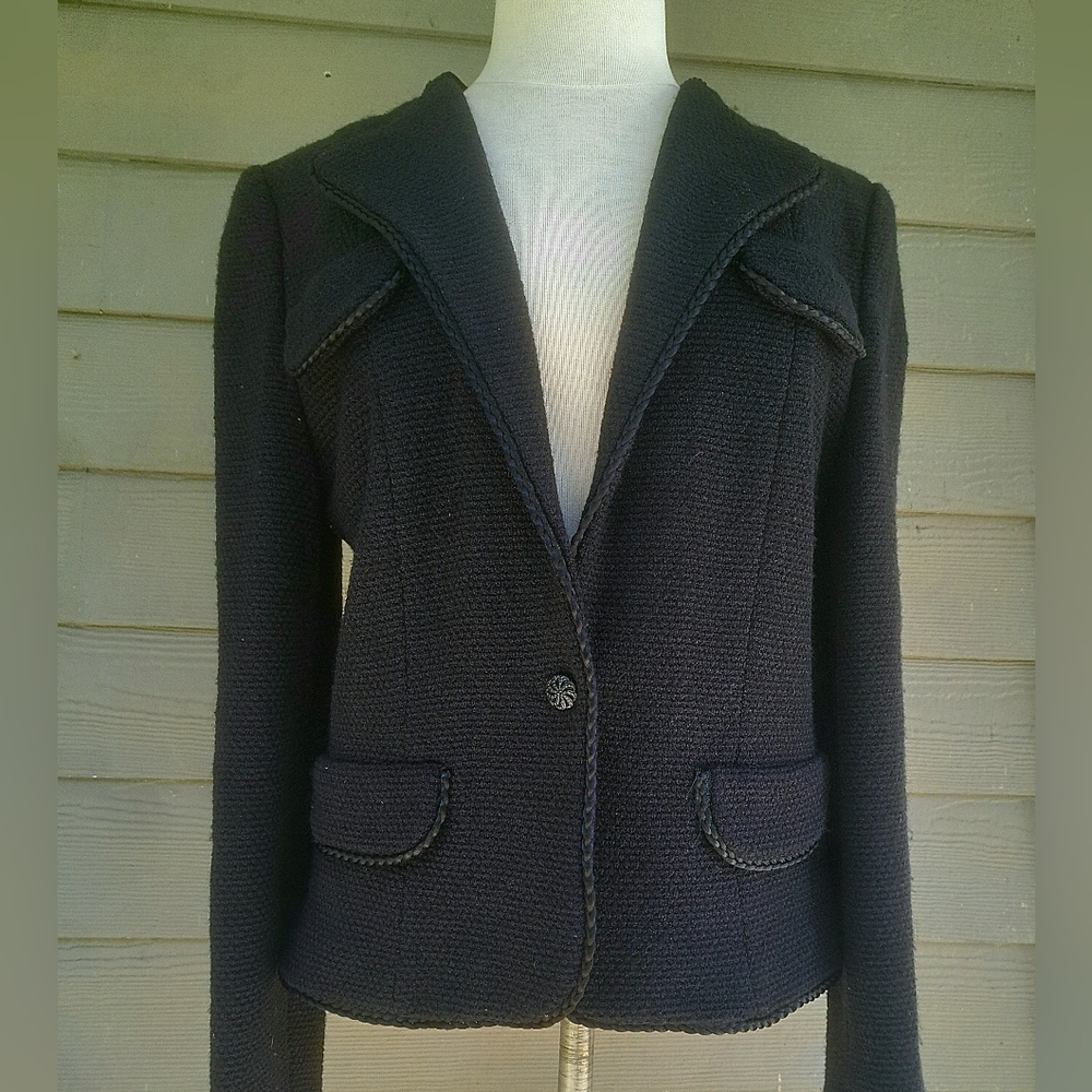 Preppy Castleberry Knit Blazer